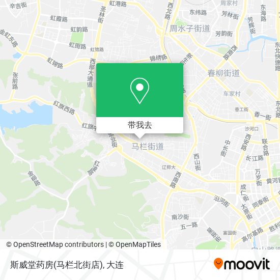 斯威堂药房(马栏北街店)地图