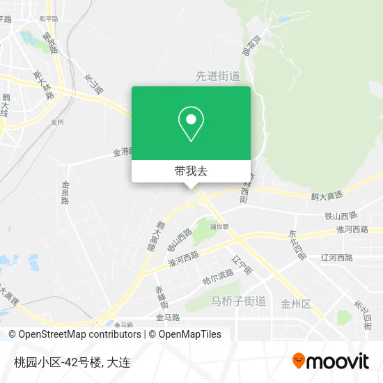 桃园小区-42号楼地图