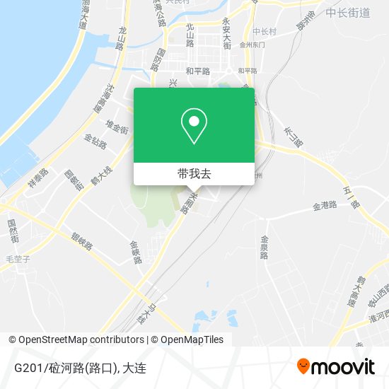 G201/砬河路(路口)地图
