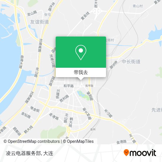 凌云电器服务部地图