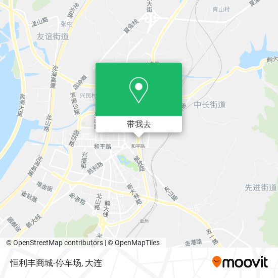 恒利丰商城-停车场地图