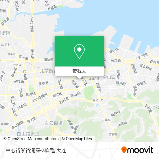 中心裕景裕澜座-2单元地图