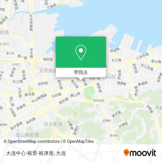 大连中心·裕景-裕津座地图