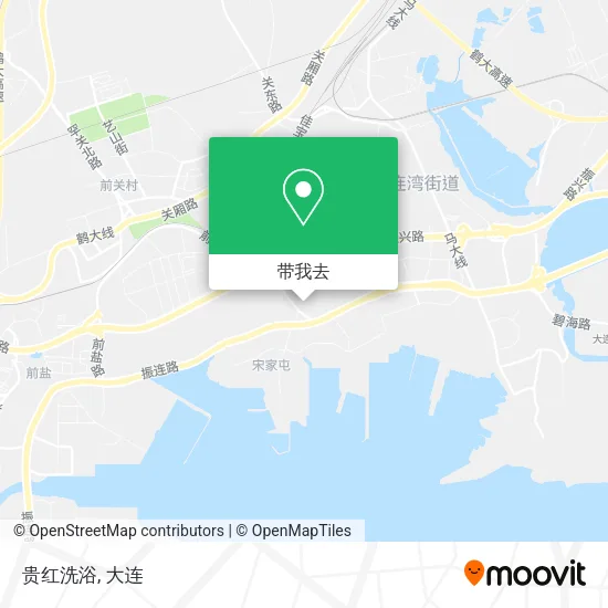 贵红洗浴地图
