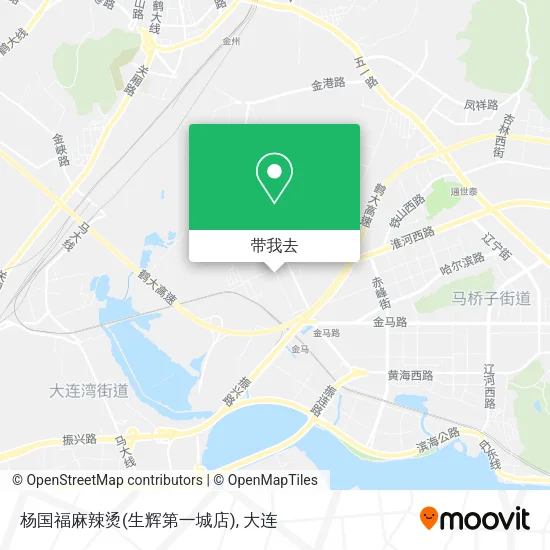 杨国福麻辣烫(生辉第一城店)地图
