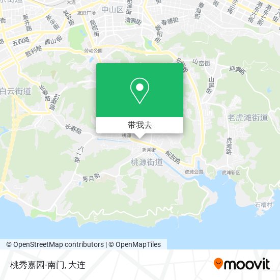 桃秀嘉园-南门地图