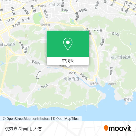 桃秀嘉园-南门地图