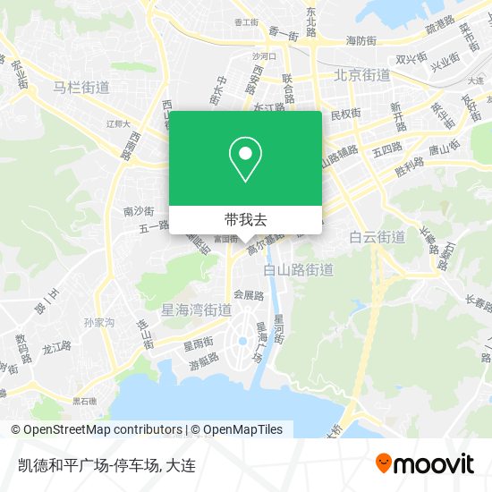 凯德和平广场-停车场地图