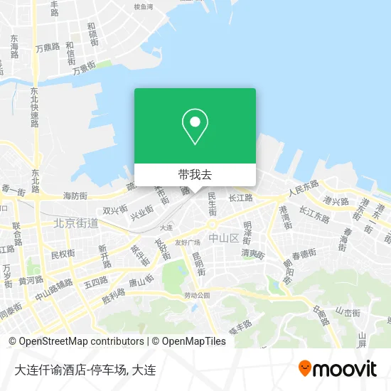 大连仟谕酒店-停车场地图