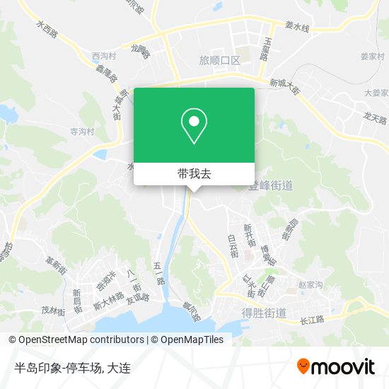 半岛印象-停车场地图