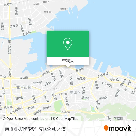 南通通联钢结构件有限公司地图