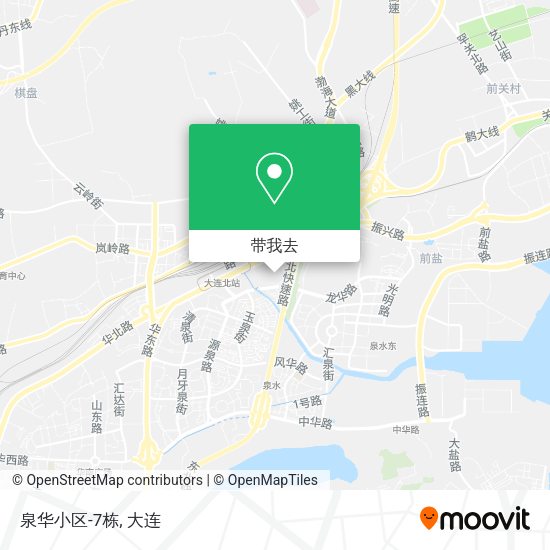 泉华小区-7栋地图