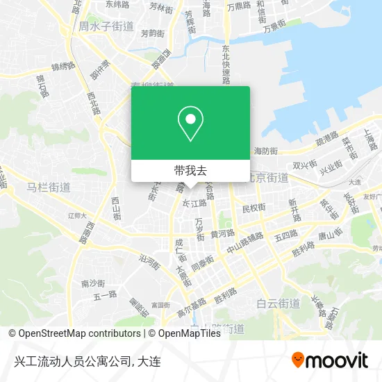 兴工流动人员公寓公司地图