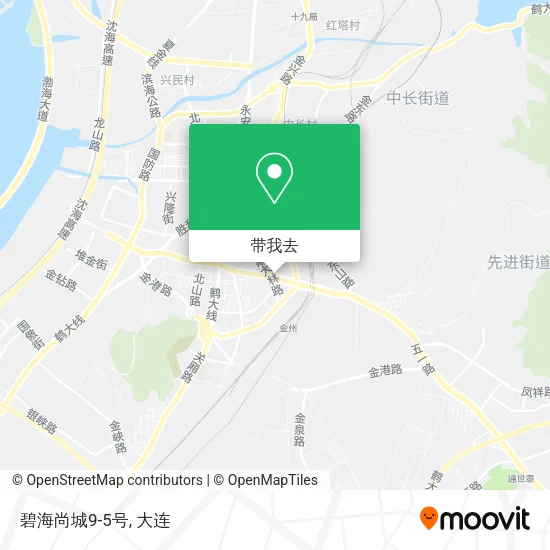 碧海尚城9-5号地图