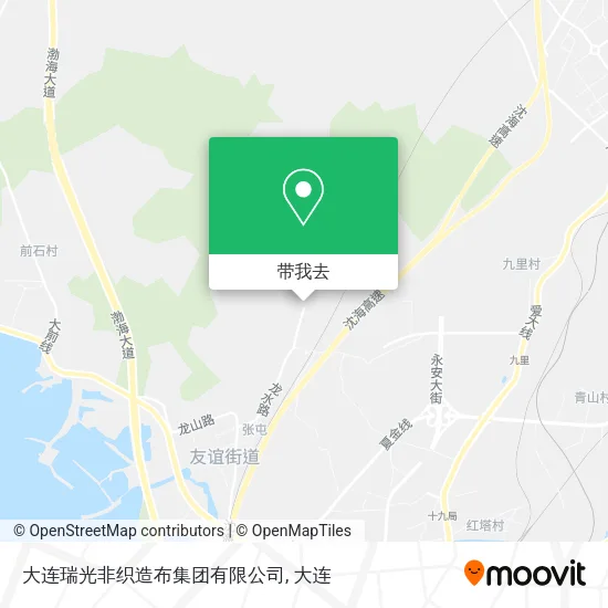 大连瑞光非织造布集团有限公司地图