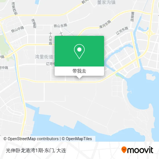 光伸卧龙港湾1期-东门地图