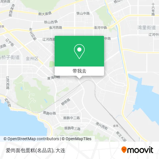 爱尚面包蛋糕(名品店)地图