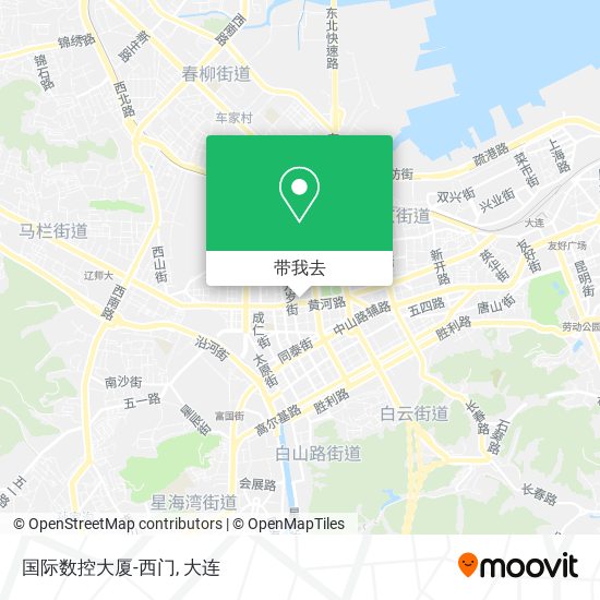 国际数控大厦-西门地图