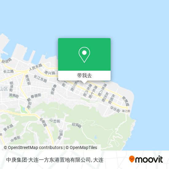 中庚集团·大连一方东港置地有限公司地图