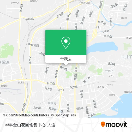 华丰金山花园销售中心地图