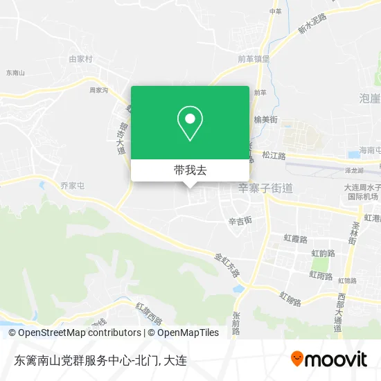 东篱南山党群服务中心-北门地图