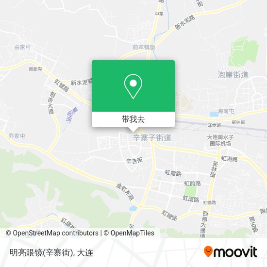 明亮眼镜(辛寨街)地图