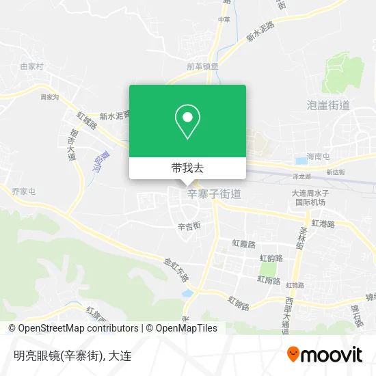 明亮眼镜(辛寨街)地图