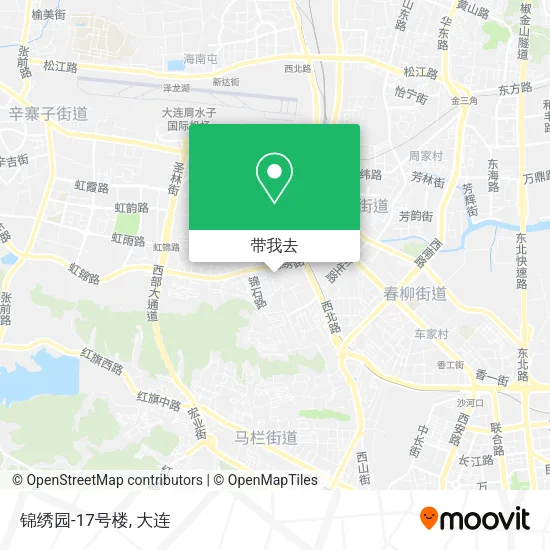 锦绣园-17号楼地图