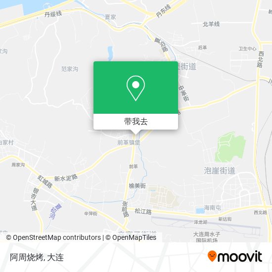 阿周烧烤地图