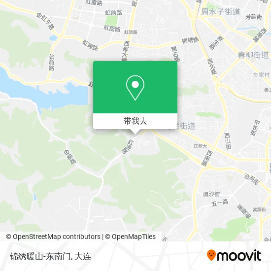锦绣暖山-东南门地图