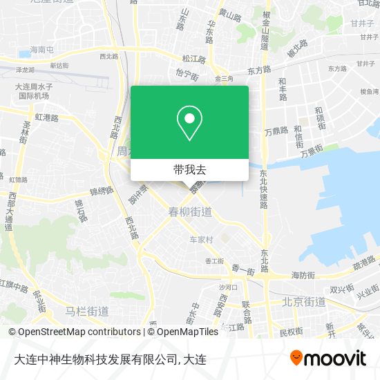 大连中神生物科技发展有限公司地图