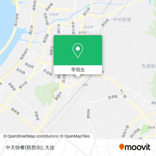 中天快餐(联胜街)地图