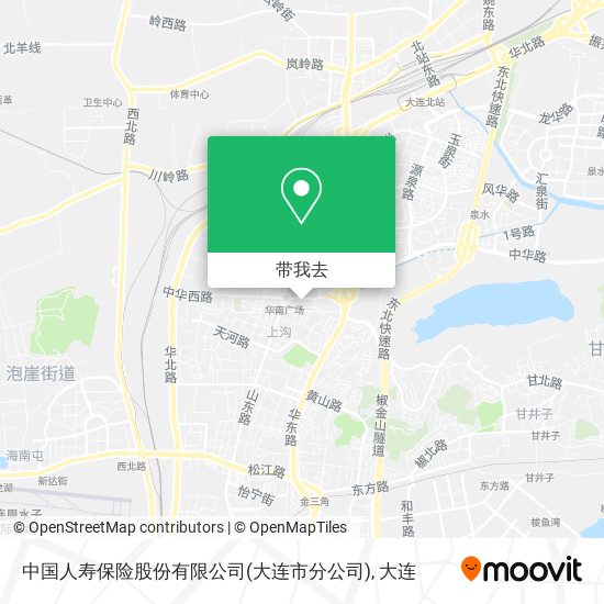 中国人寿保险股份有限公司(大连市分公司)地图