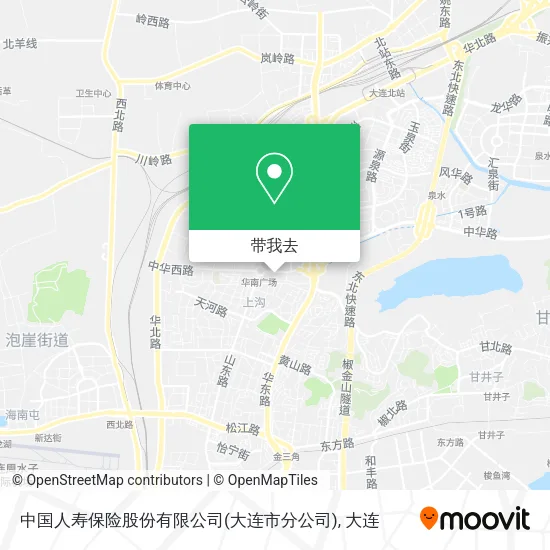 中国人寿保险股份有限公司(大连市分公司)地图