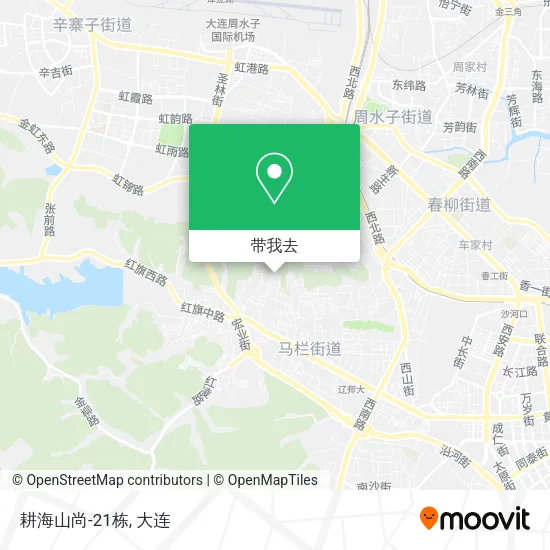 耕海山尚-21栋地图