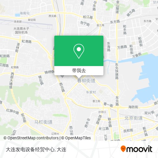 大连发电设备经贸中心地图