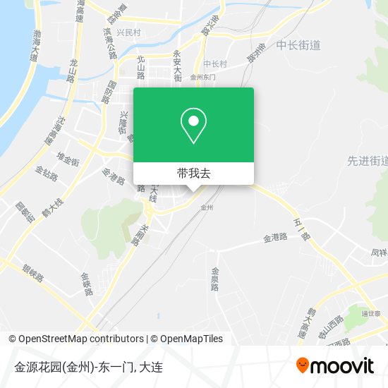 金源花园(金州)-东一门地图