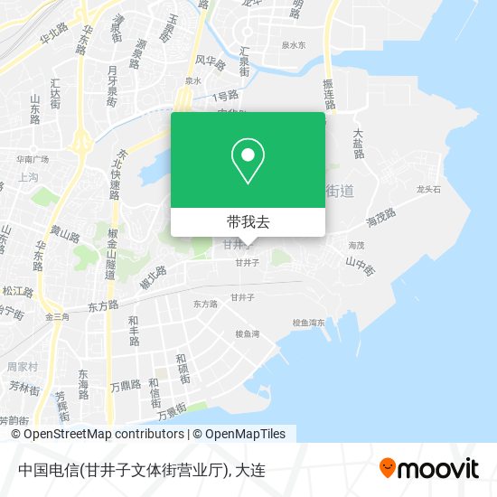 中国电信(甘井子文体街营业厅)地图