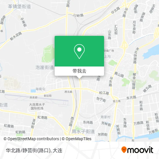 华北路/静芸街(路口)地图