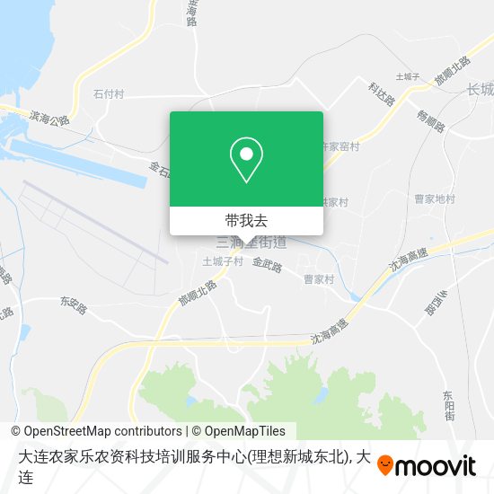 大连农家乐农资科技培训服务中心(理想新城东北)地图