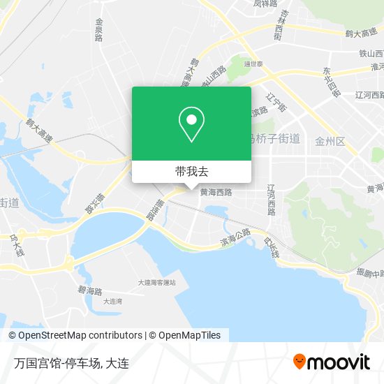 万国宫馆-停车场地图