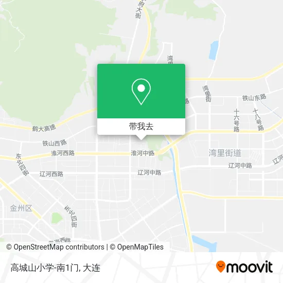 高城山小学-南1门地图