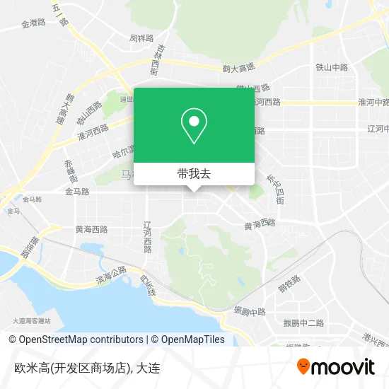 欧米高(开发区商场店)地图
