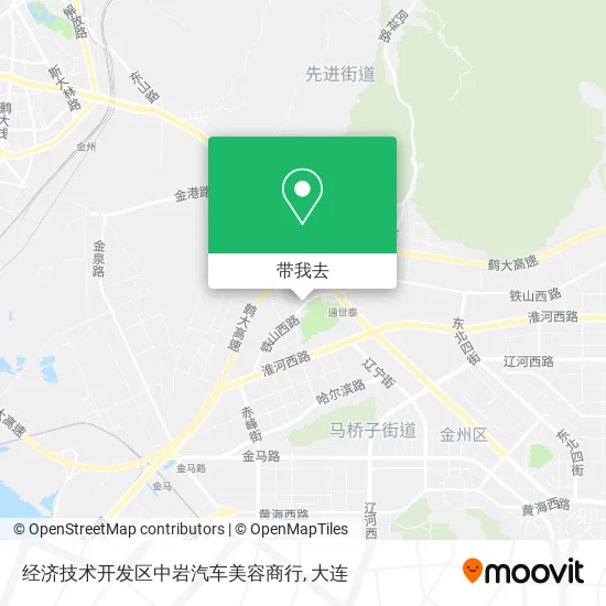 经济技术开发区中岩汽车美容商行地图
