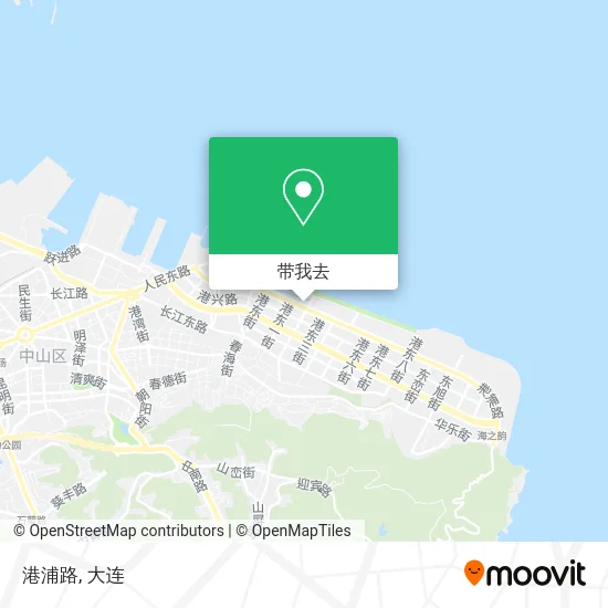 港浦路地图