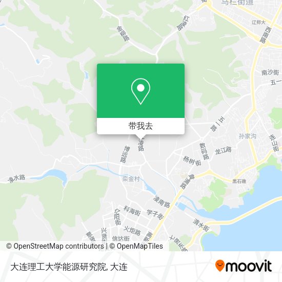大连理工大学能源研究院地图