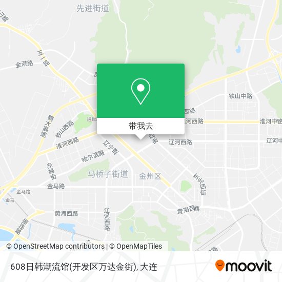 608日韩潮流馆(开发区万达金街)地图