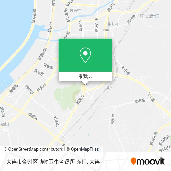 大连市金州区动物卫生监督所-东门地图