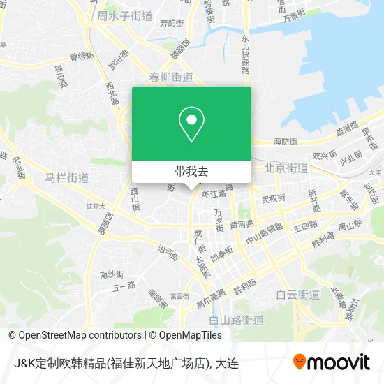 J&K定制欧韩精品(福佳新天地广场店)地图