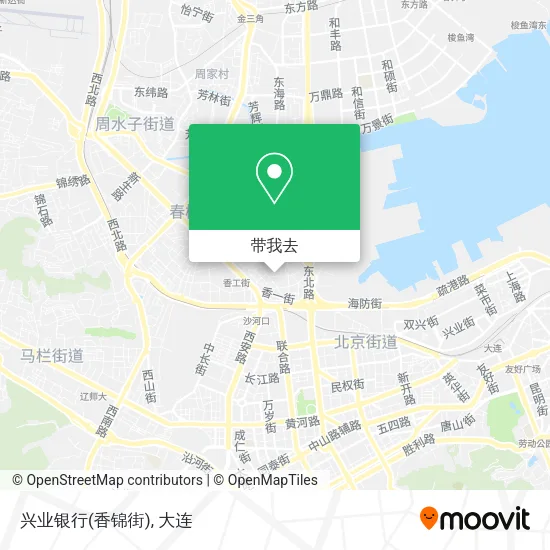 兴业银行(香锦街)地图